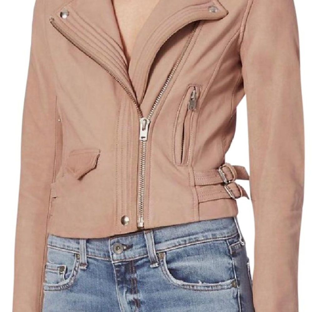 Iro Intermix Exclusive Hanaspe Leather Jacket